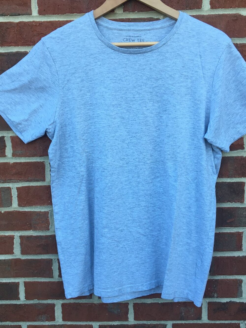 Cotton On Garments Crew Tee Mens Large Heather Gray Basic Everyday Wear